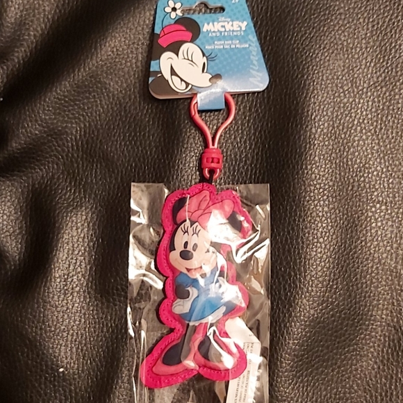 Disney plush bag clip- Minnie Mouse